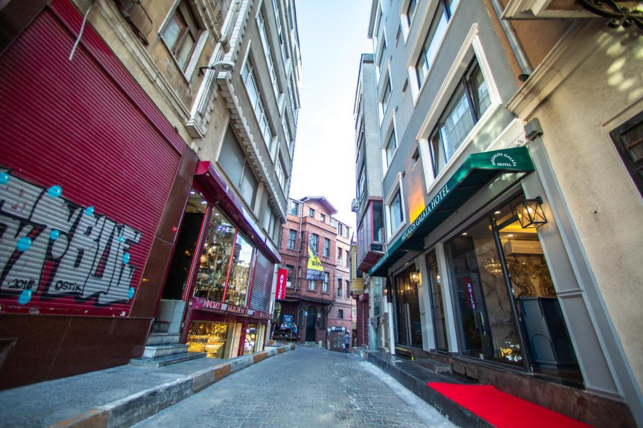 Megalos Galata Hotel Istanboel Buitenkant foto